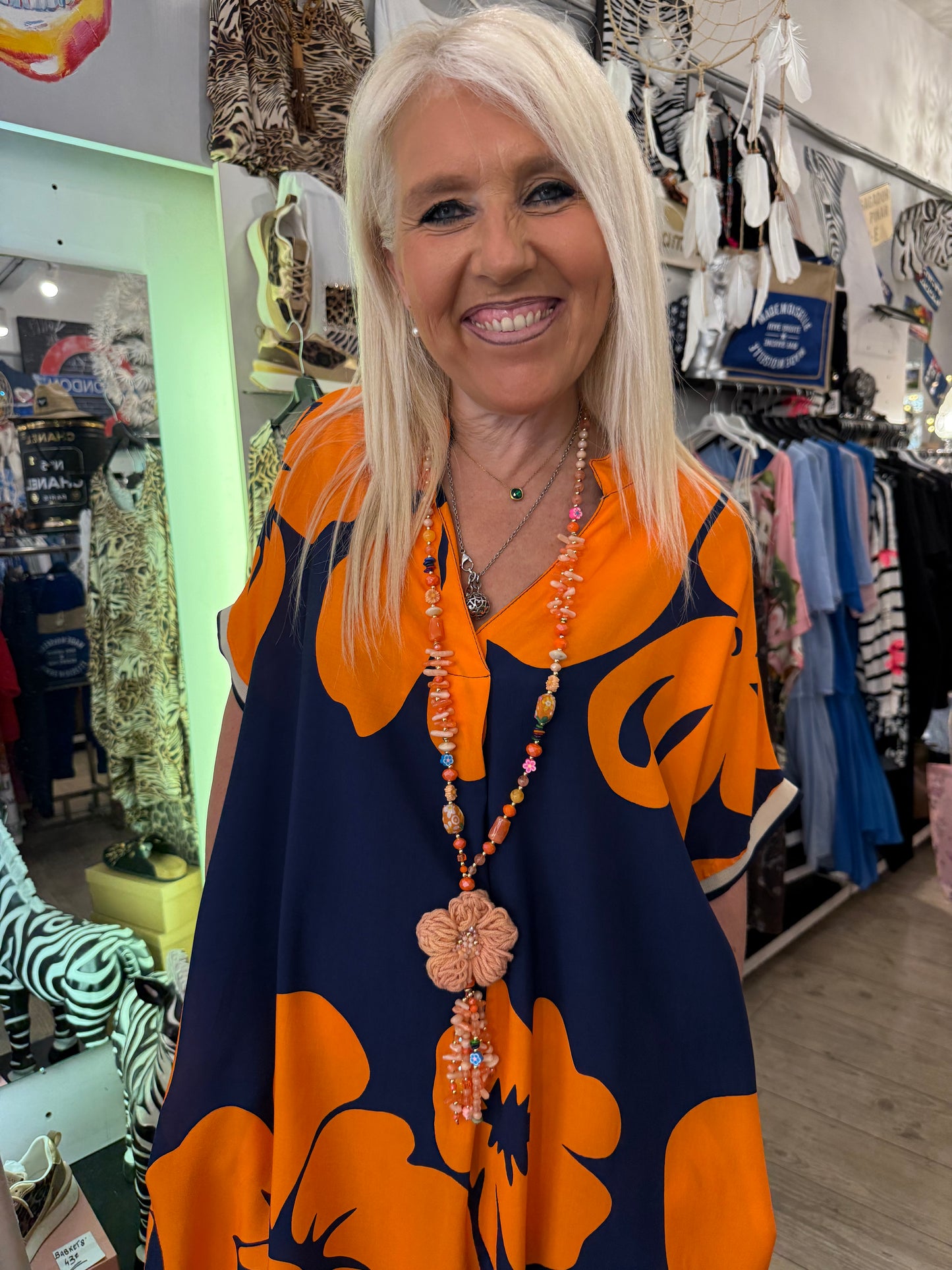 Robe Amber orange