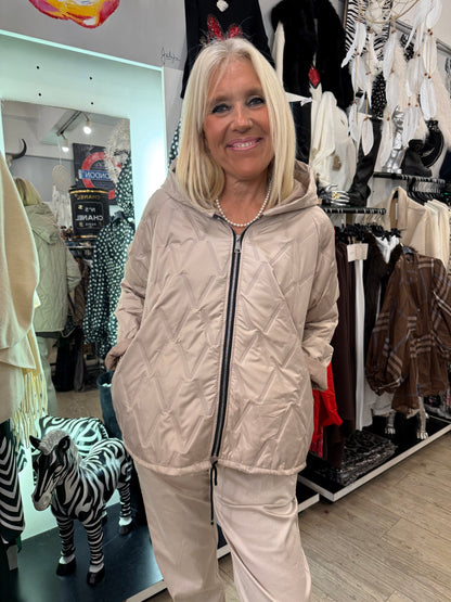 Doudoune beige
