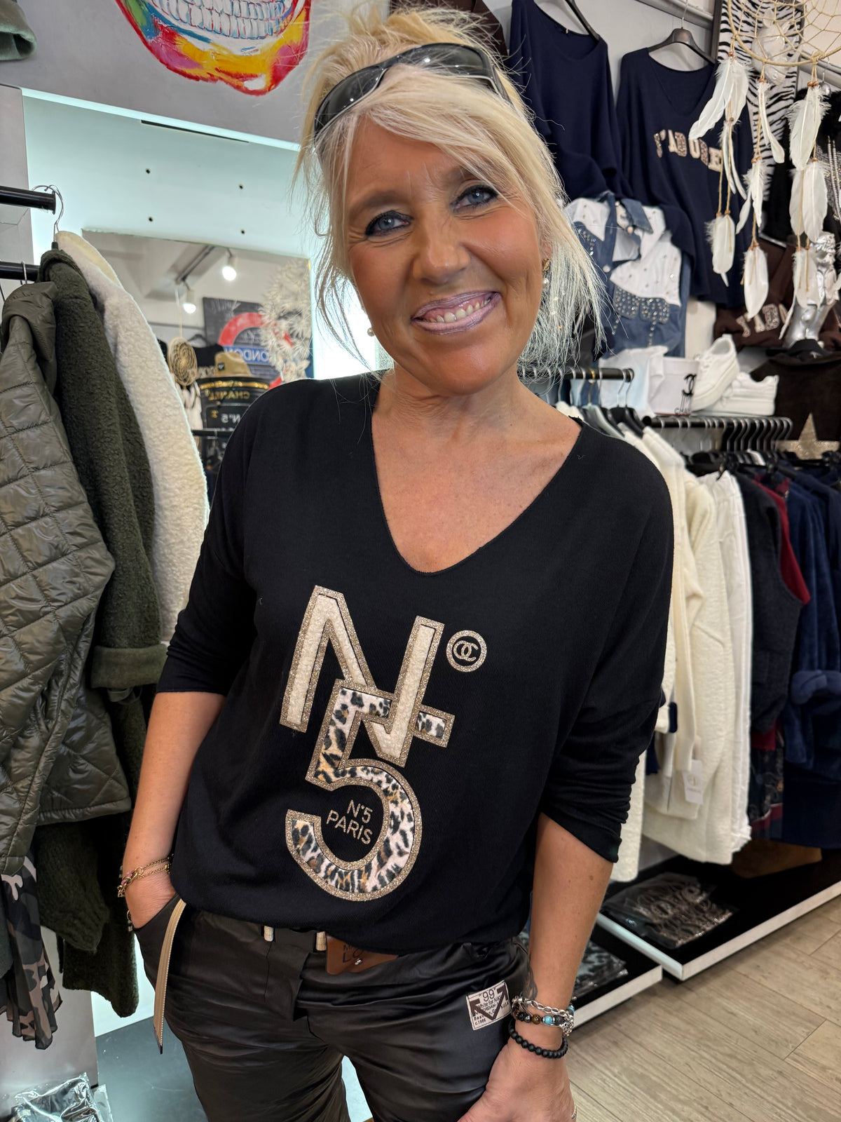 Pull n5 noir