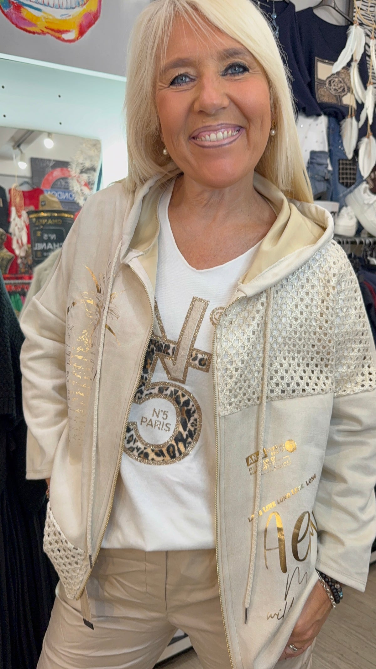 Veste Ali beige
