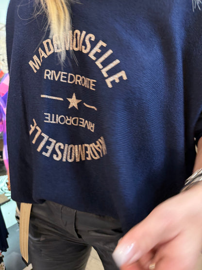 Pull mademoiselle marine