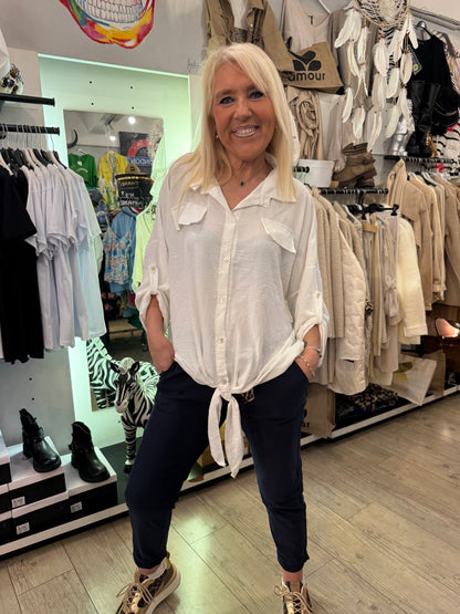 Chemise  Eugénie blanche