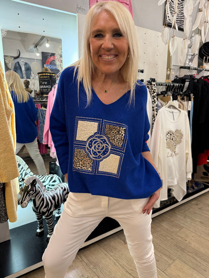 Pull zanzibar bleu elec