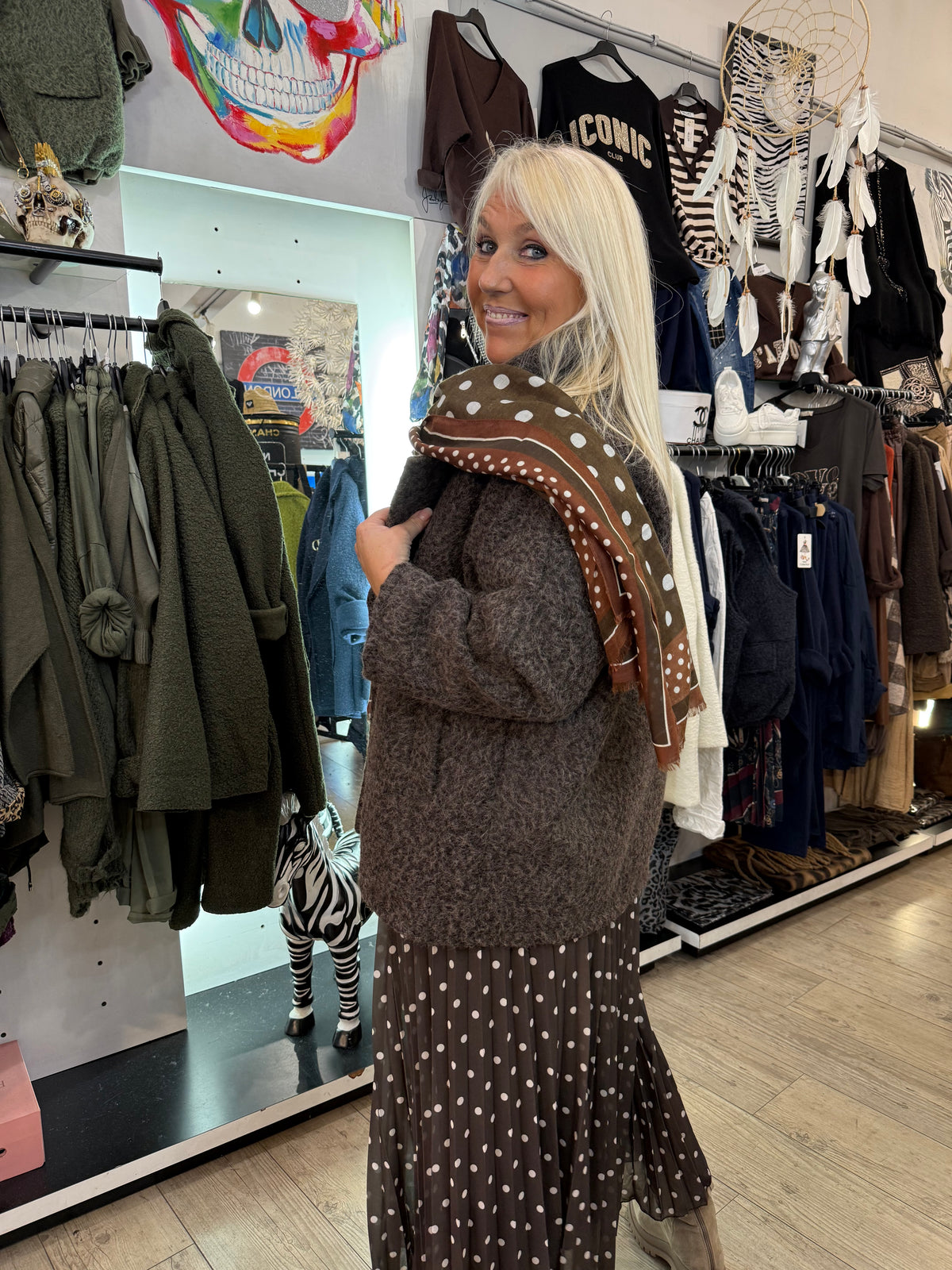 Veste Noémie Choco