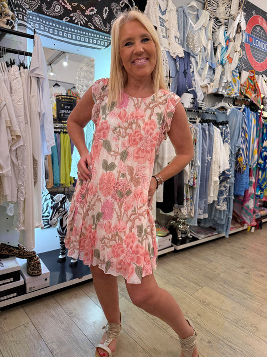 Robe fleurie pastel