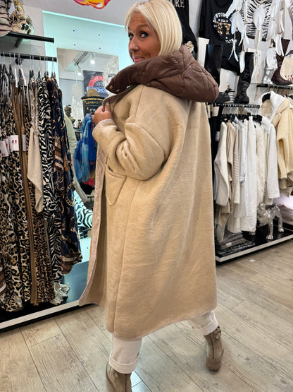 Manteau beige Wilfrid