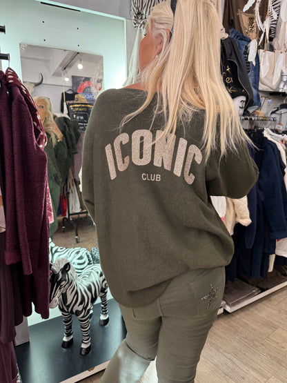 Pull iconic kaki