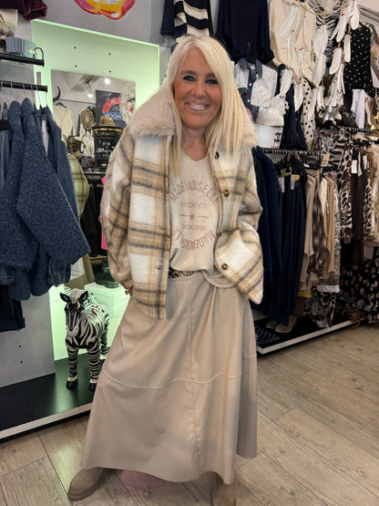 Veste Noé beige