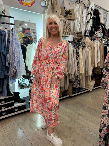 Robe Émilie rose