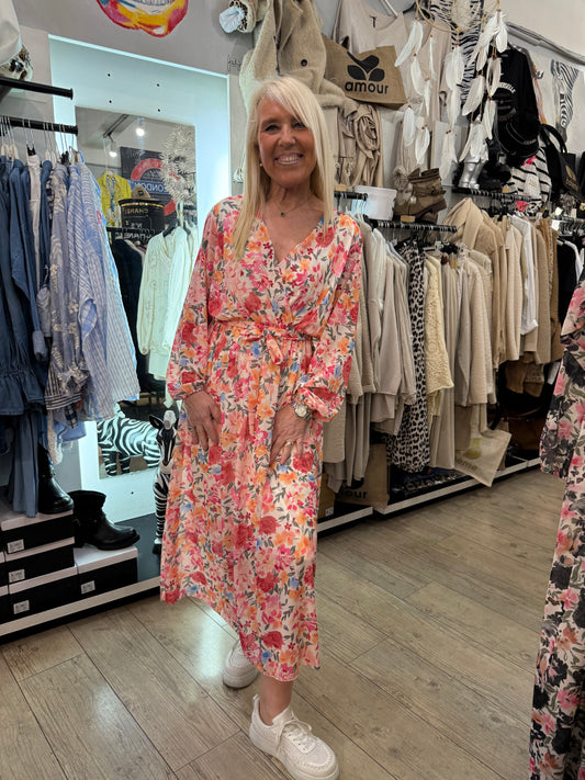 Robe Émilie rose
