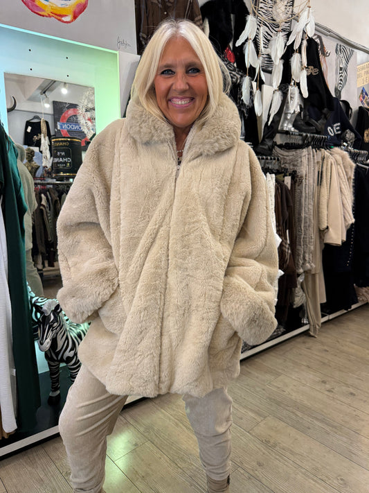 Manteau beige Solange