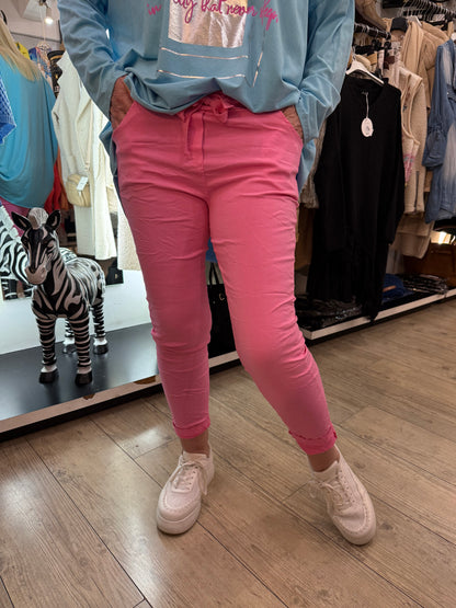 Pantalon magique rose malabar