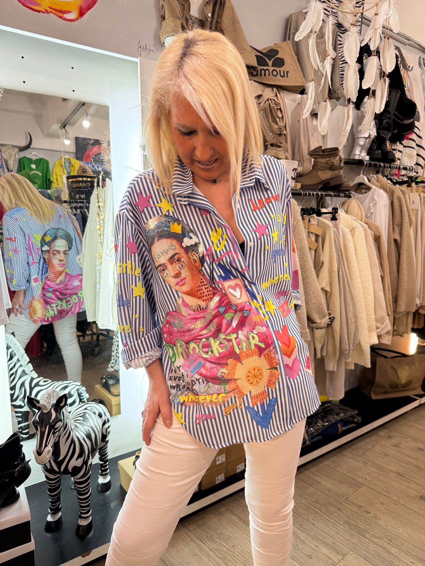 Chemise rock star