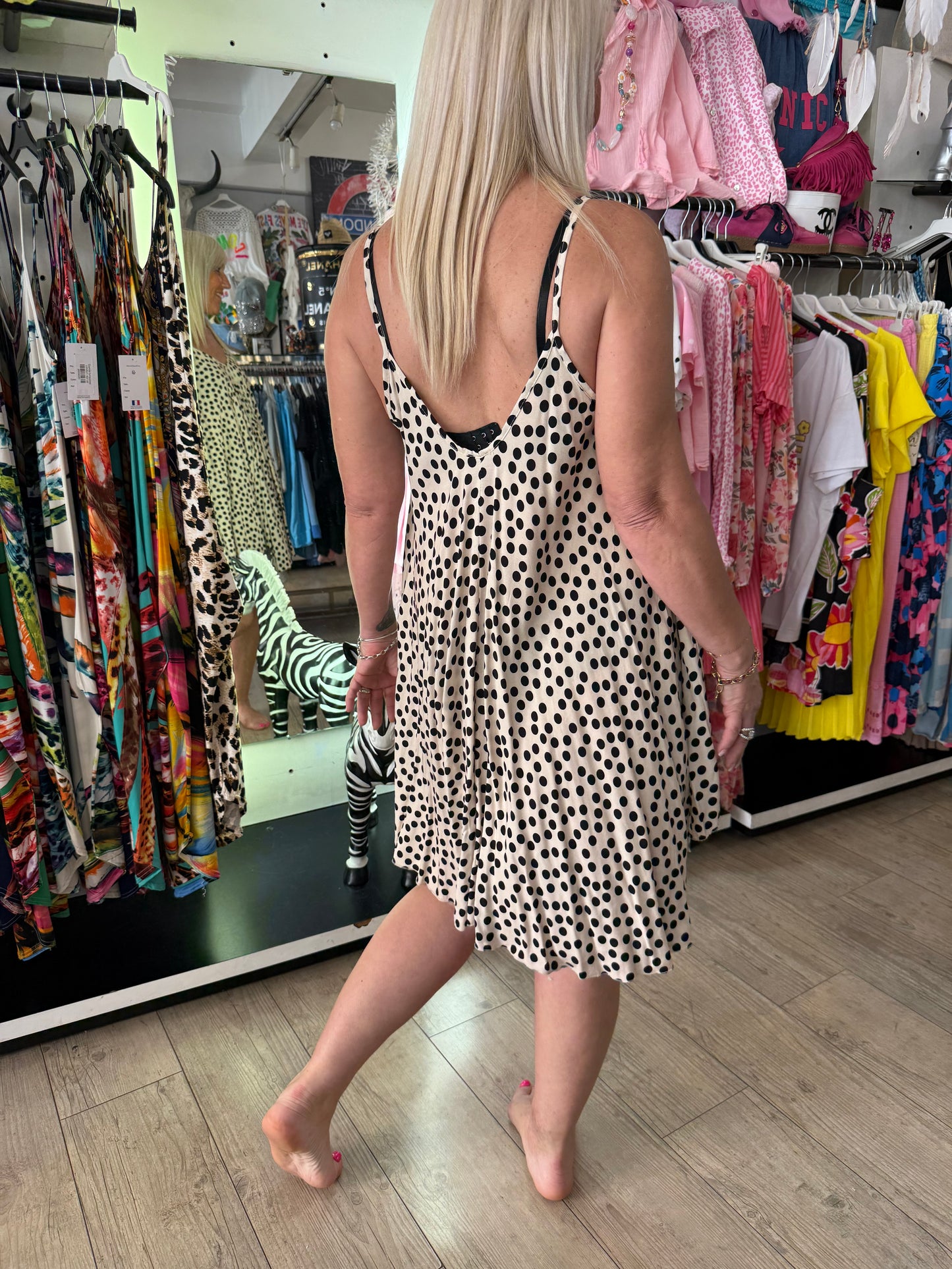 Robe valerie pois