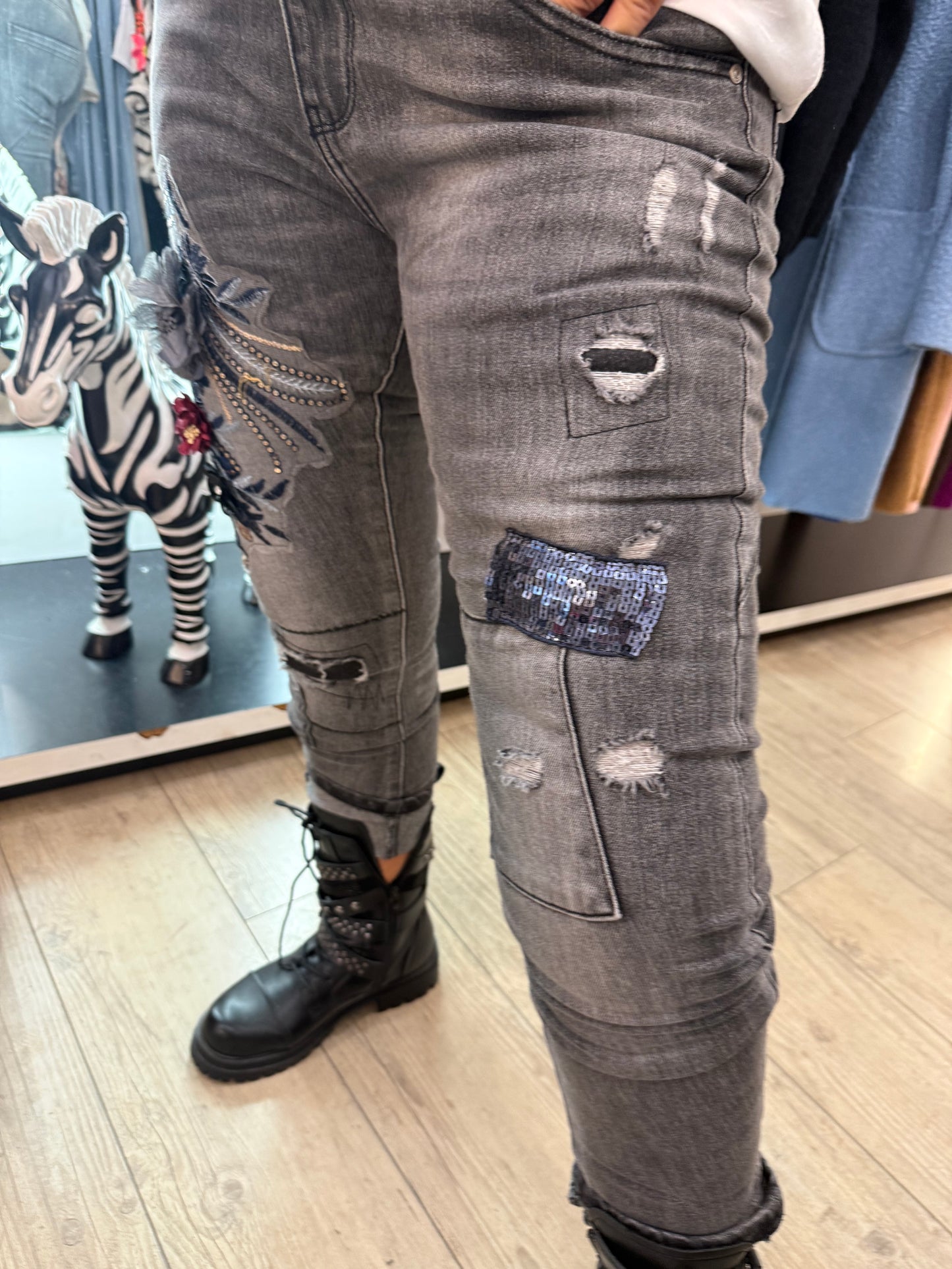 Jean gris Calvin