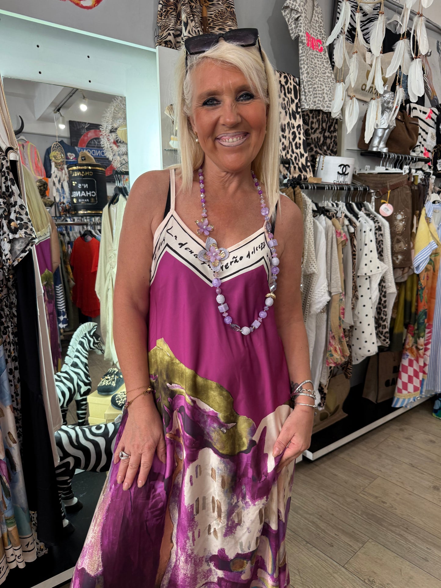 Robe Vérone prune