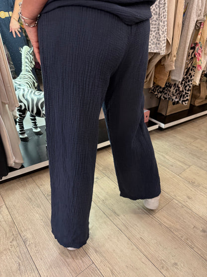 Pantalon marine