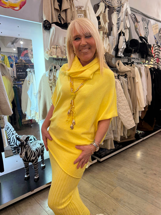 Pull magnolia jaune