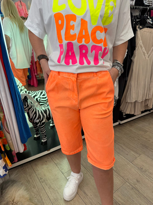 Bermuda fluo orange