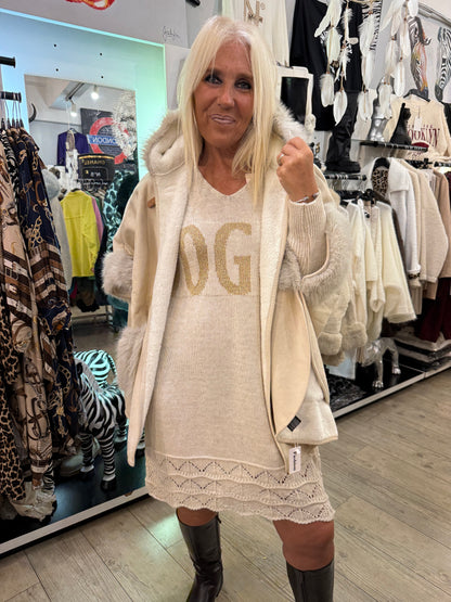 Robe vogue beige