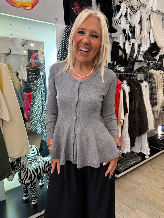 Pull Daphné gris