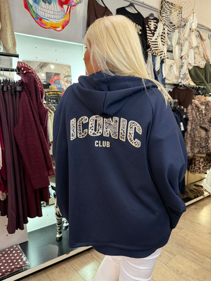 Veste marine iconic club
