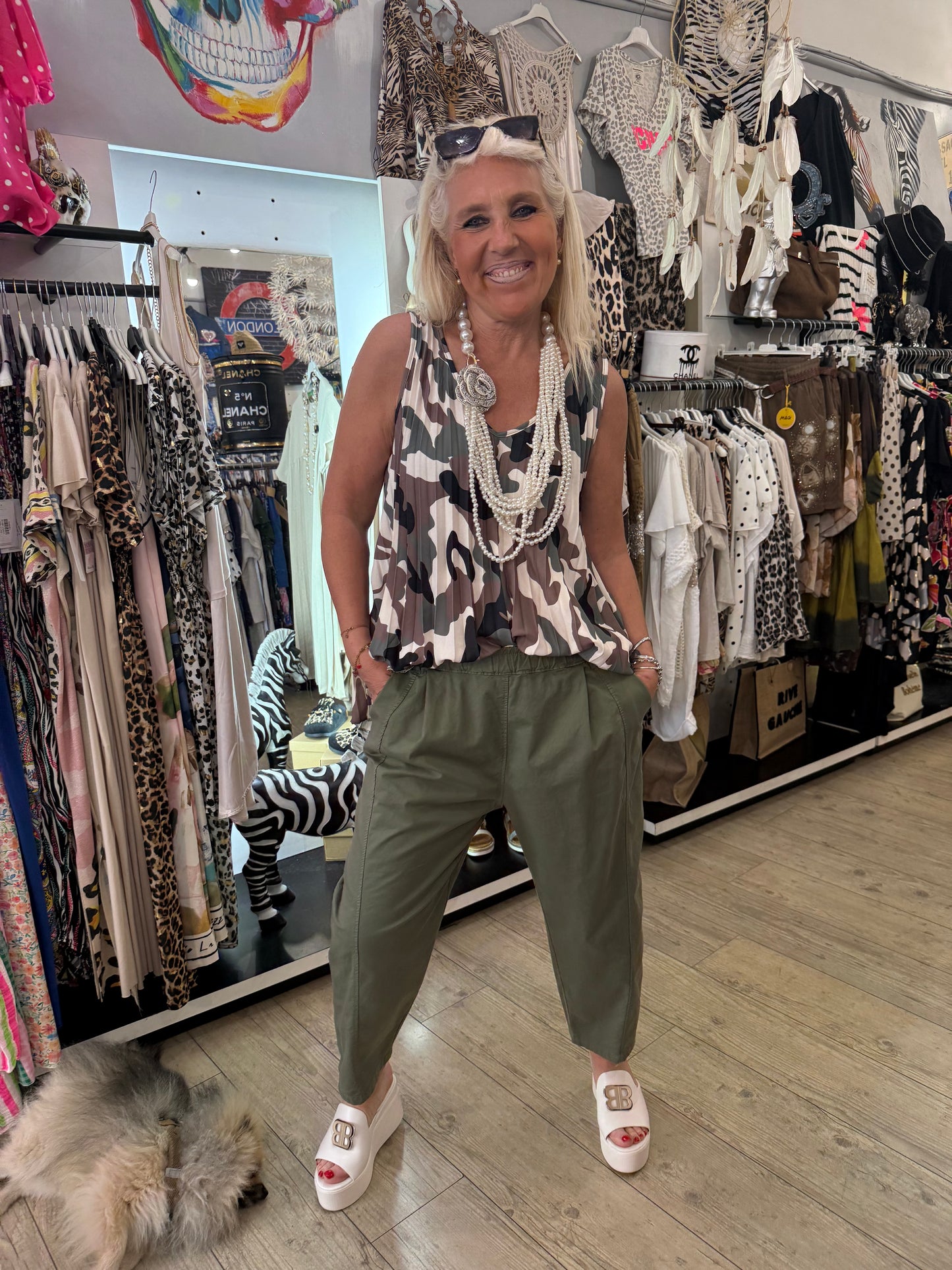 Pantalon Billy kaki
