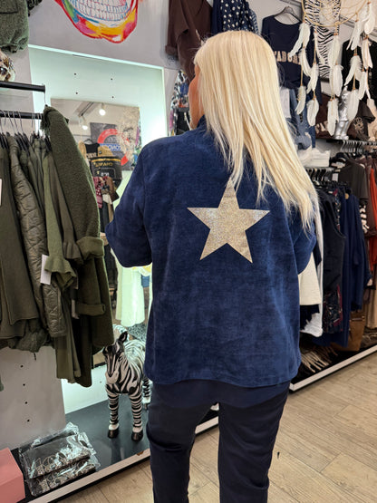 Veste étoile marine