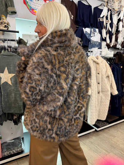 Veste léopard