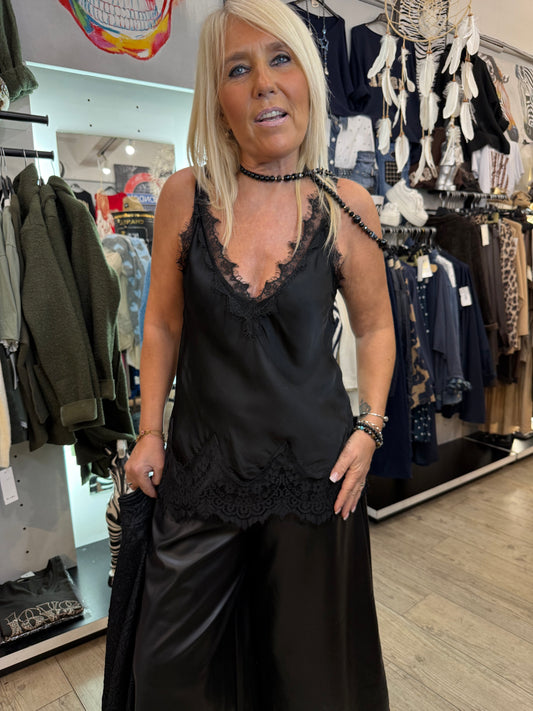 Top dentelle noir full