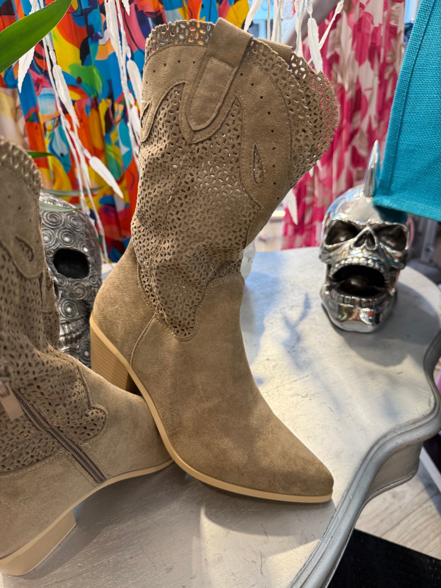 Boots fauve