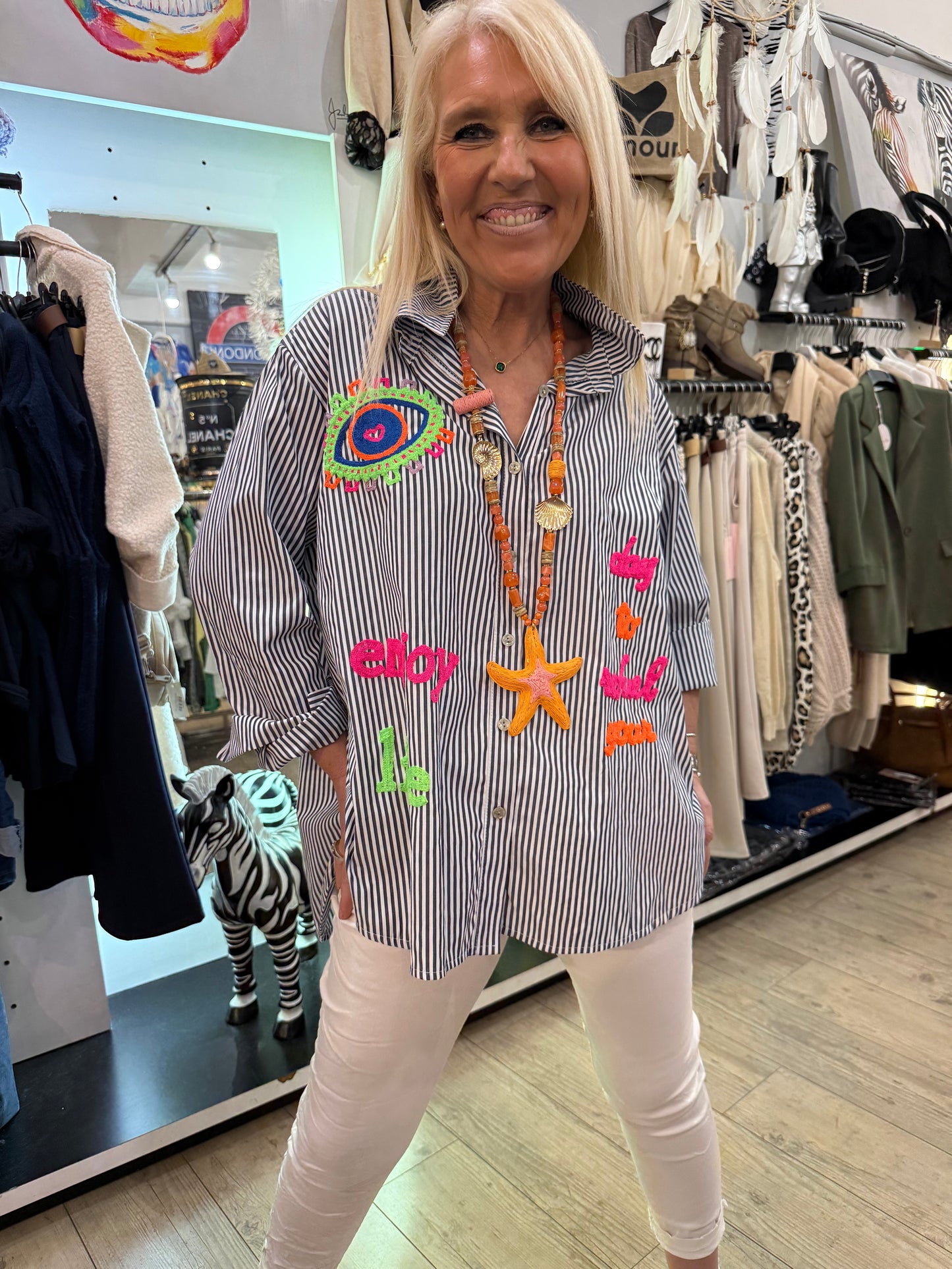 Chemise rayée enjoy