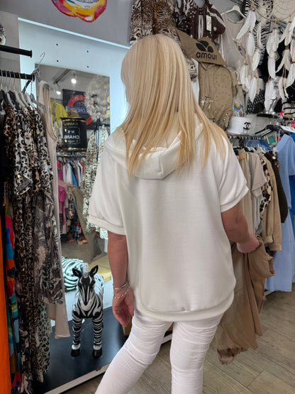 T shirt n 5 capuche