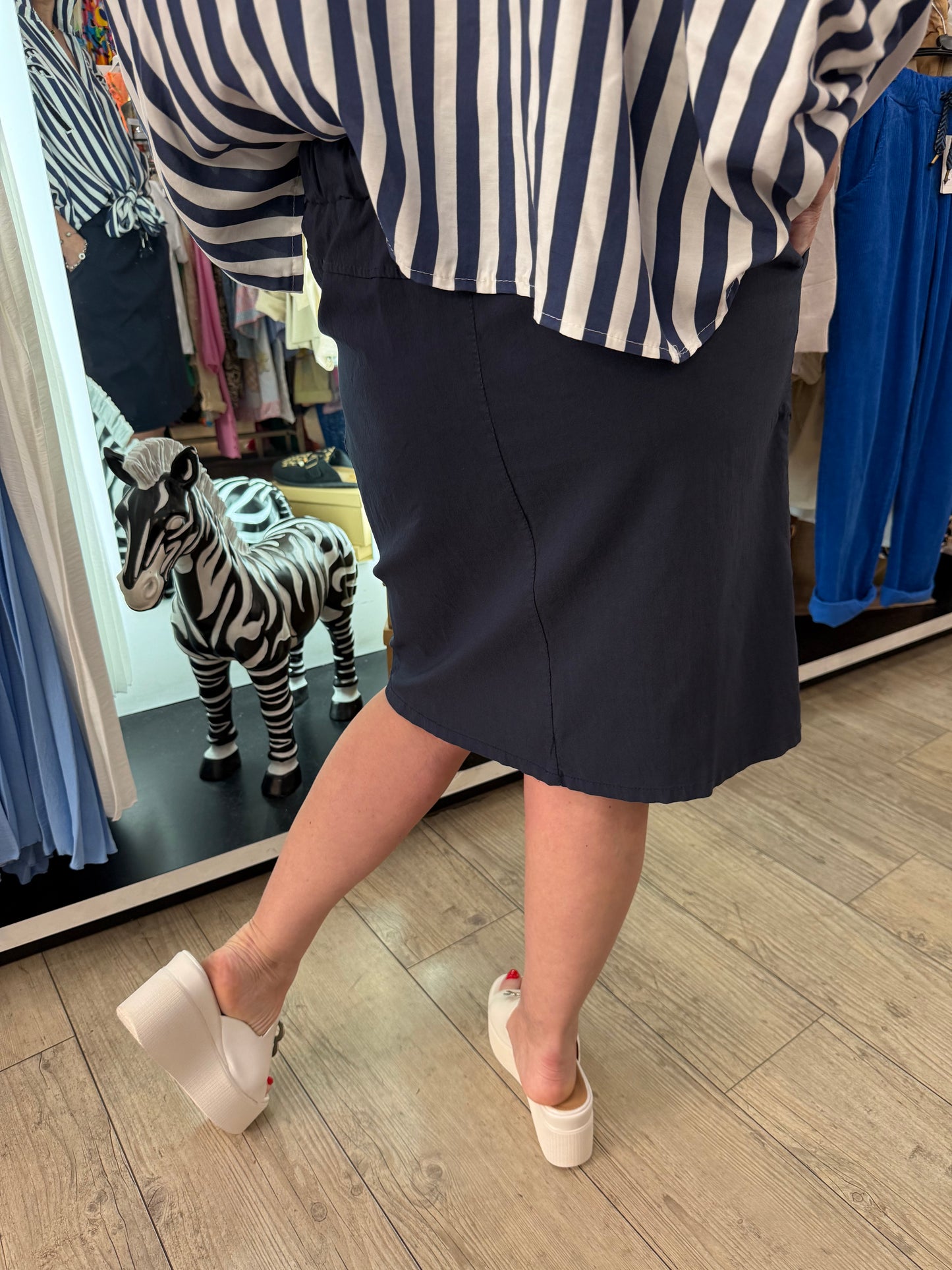 Jupe magique gde taille marine