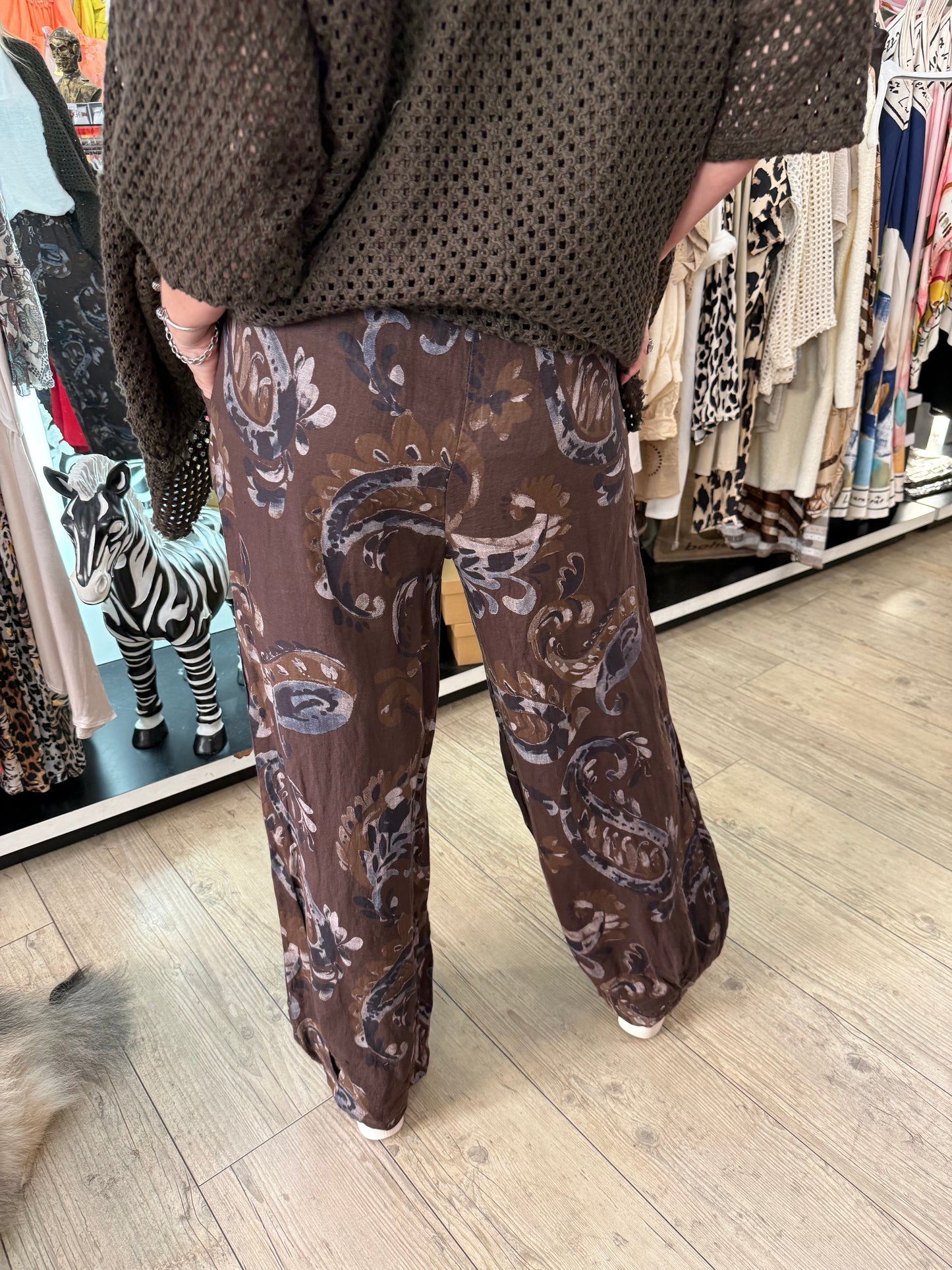 Pantalon enzo choco