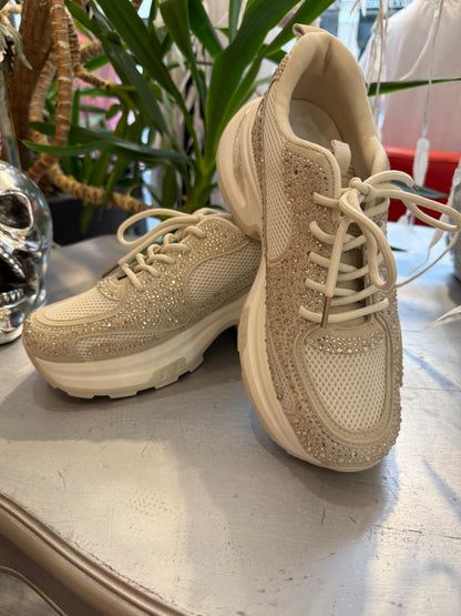 Baskets beige
