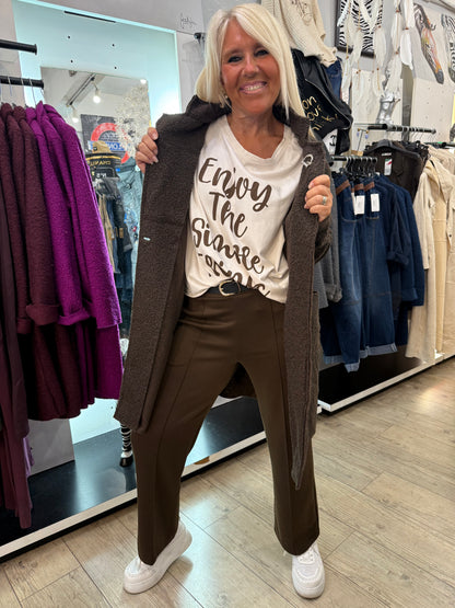 Pantalon Leslie Choco