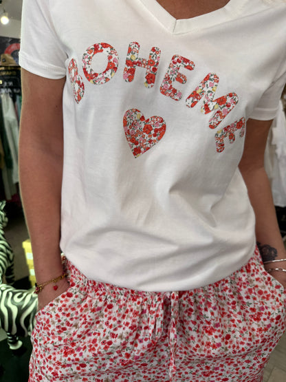 T shirt bohème