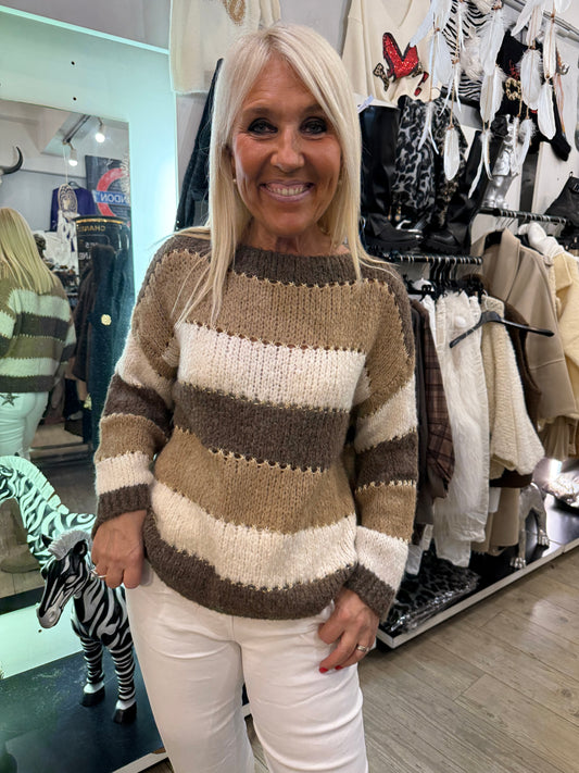 Pull Marion capuccino