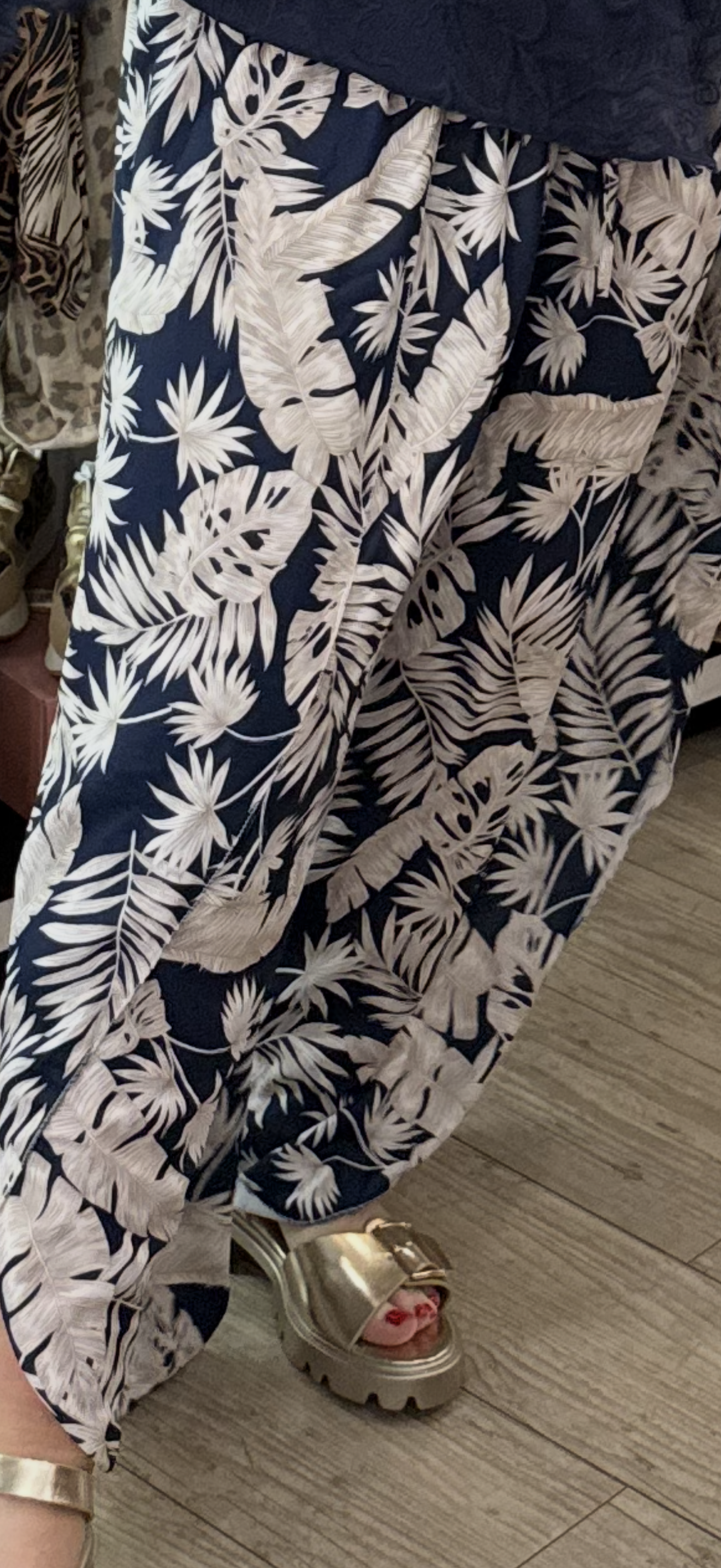 Pantalon portefeuille Marine
