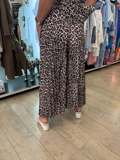 Pantalon palazzo ambre Léo