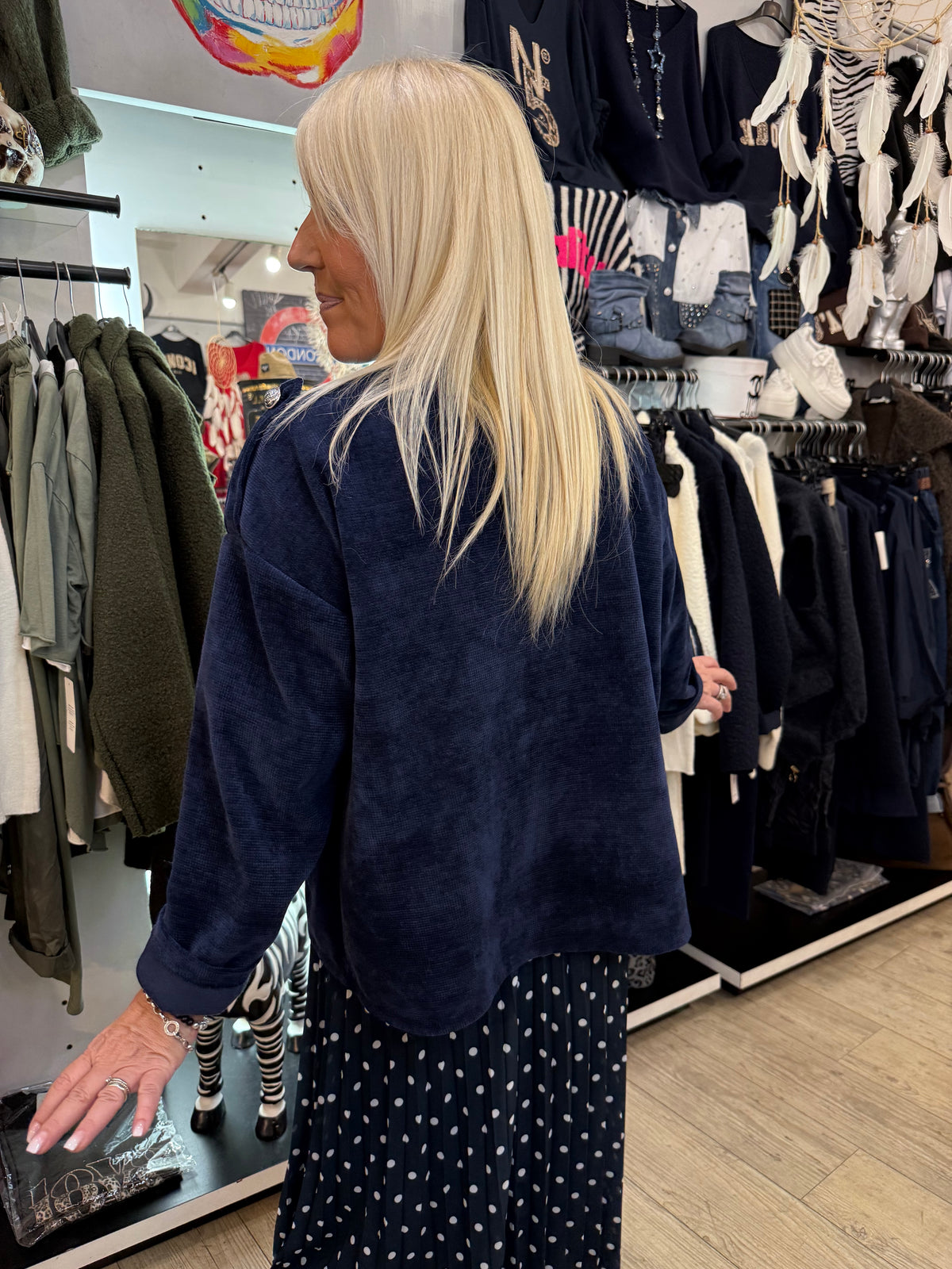 Veste kaporal marine