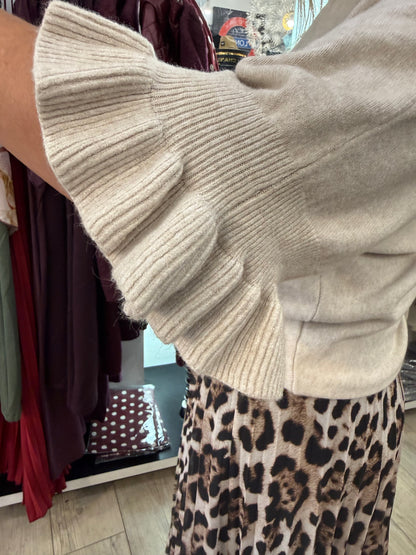 Pull calista beige