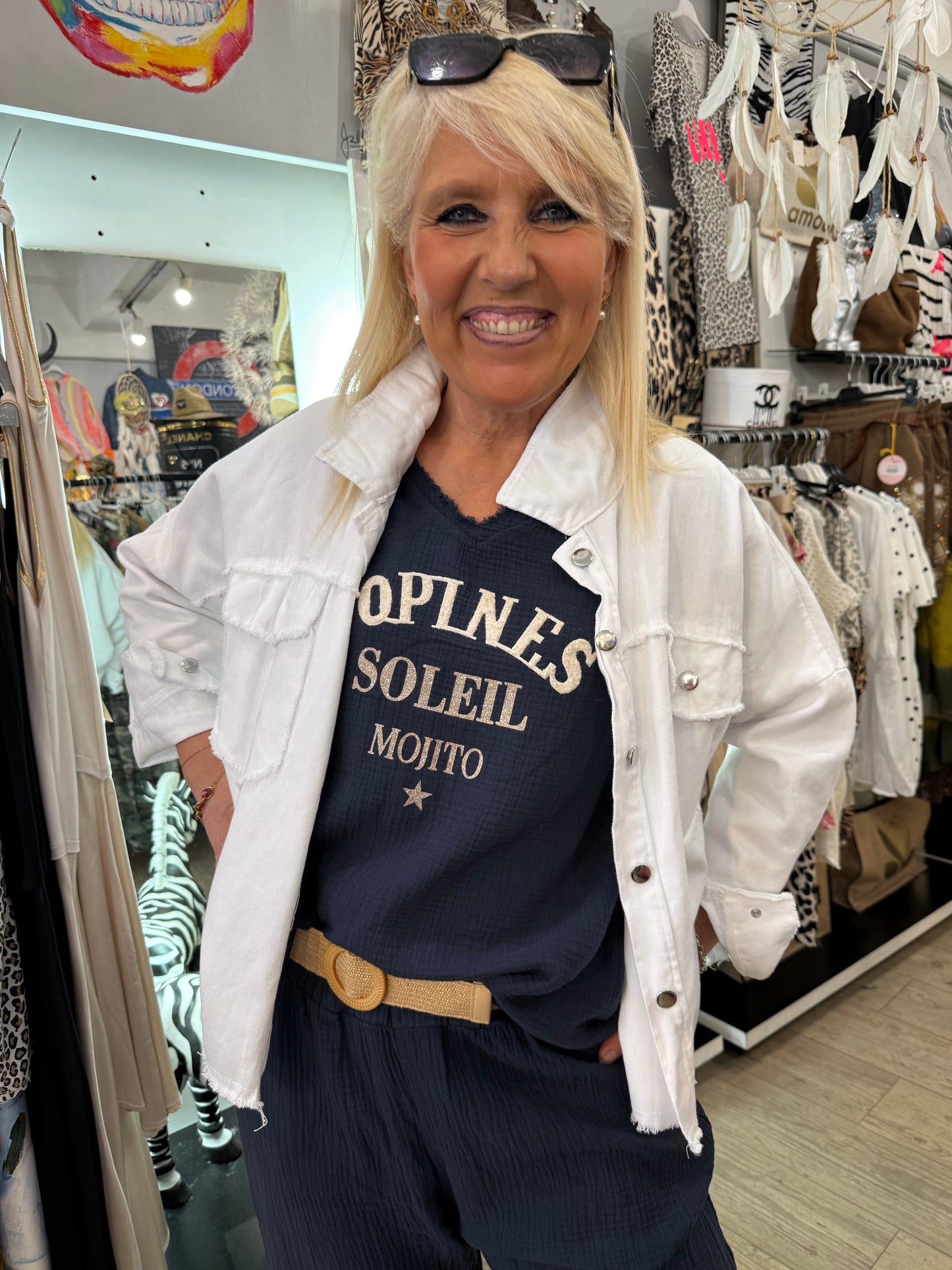 T shirt mojito marine