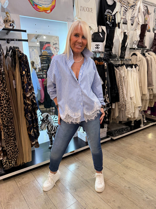 Chemise rayée Lilou