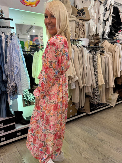 Robe Émilie rose