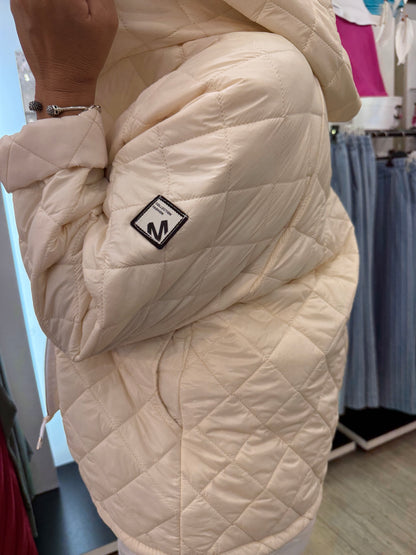 Doudoune fashion beige