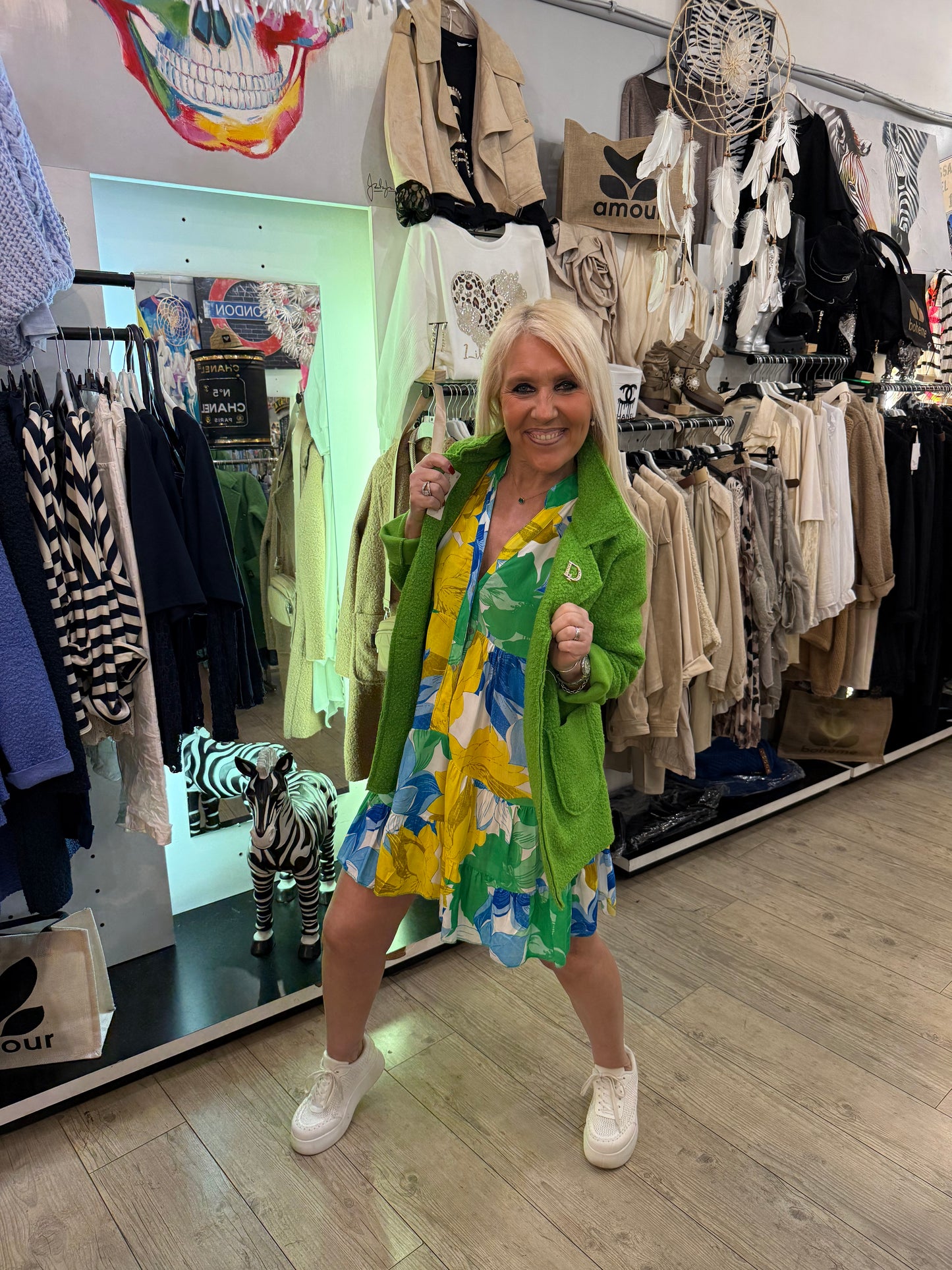 Robe Jacqueline verte