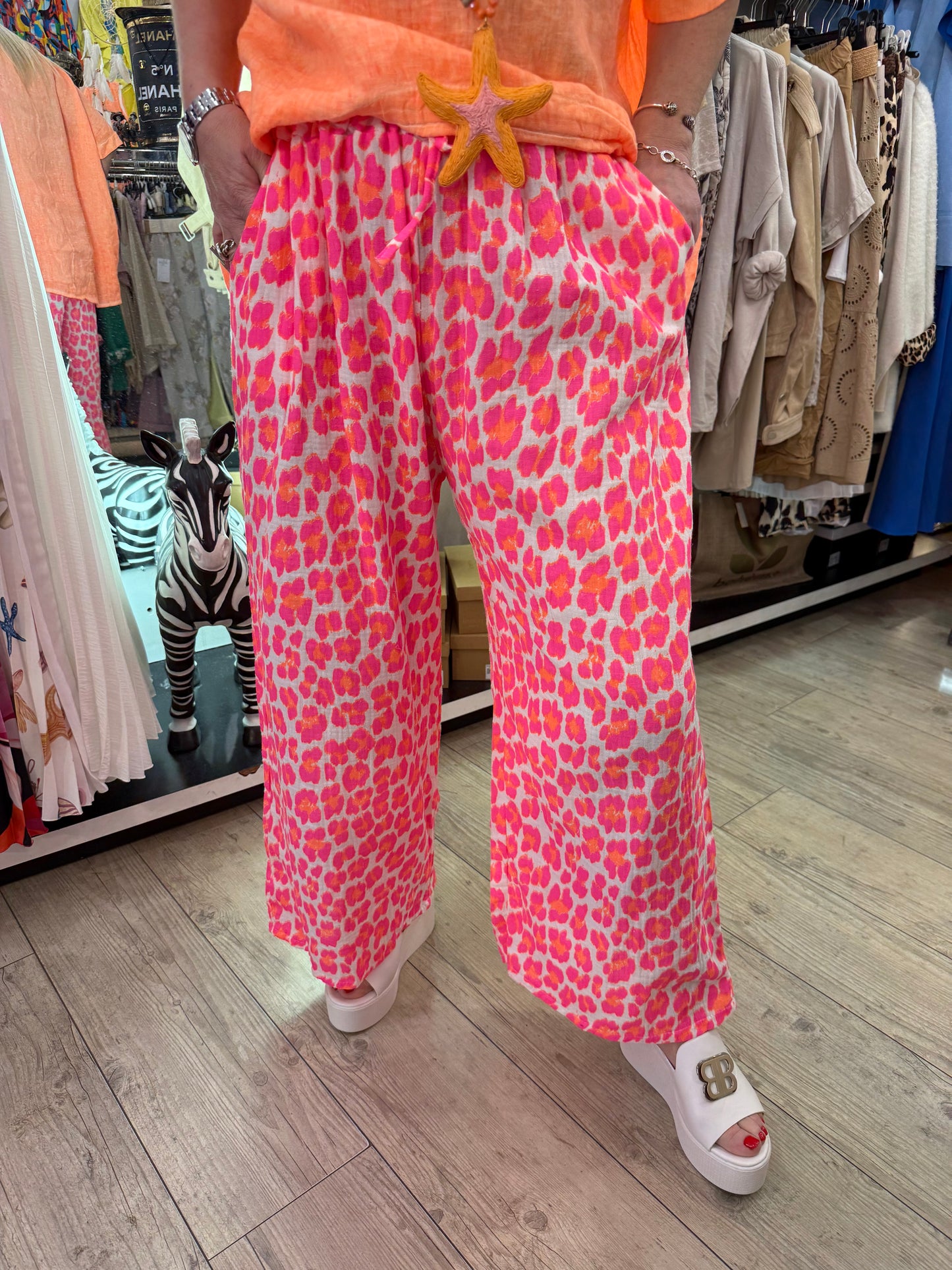 Pantalon fluo