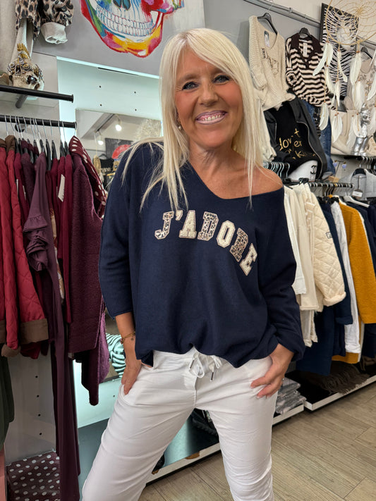 Pull j’adore marine